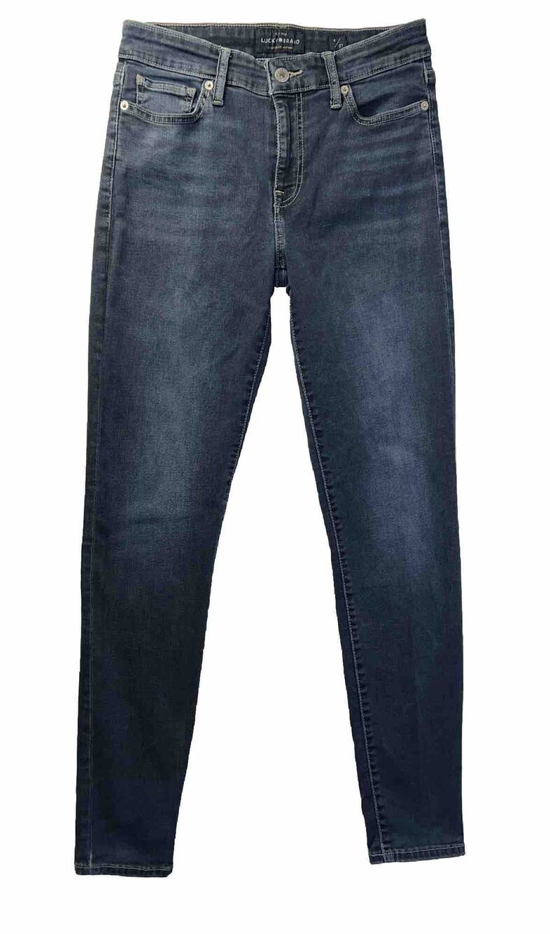 Lucky Brand Ava Skinny Mid Rise Stretch Jeans 4/27